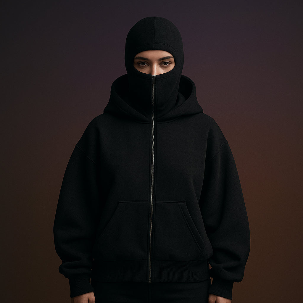 T-H-E Zipped Hoodie (unisex)