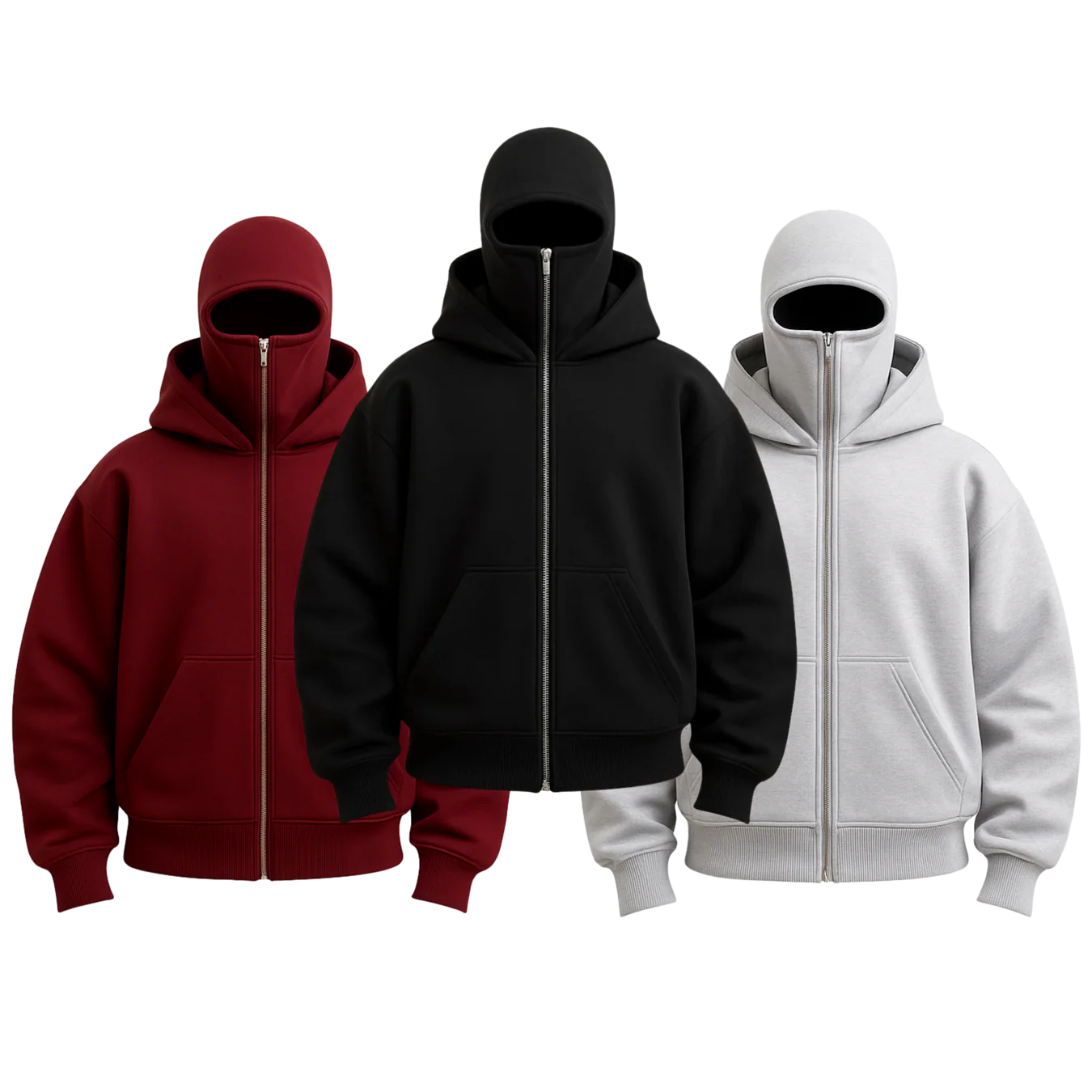 T-H-E Zipped Hoodie (unisex)