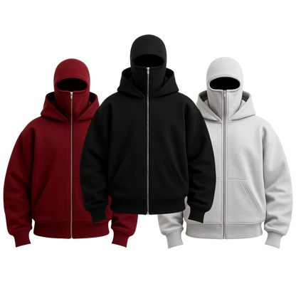 T-H-E Zipped Hoodie (unisex)