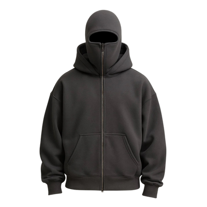 T-H-E Zipped Hoodie (unisex)